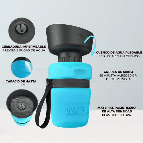 BEBEDOR DE AGUA PARA MASCOTA PORTÁTIL - PupVio™