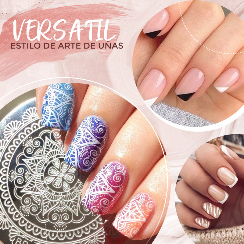 Sello para diseño de uñas premium - Nailtip™