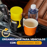 Organizador de vasos para auto - 360Car™