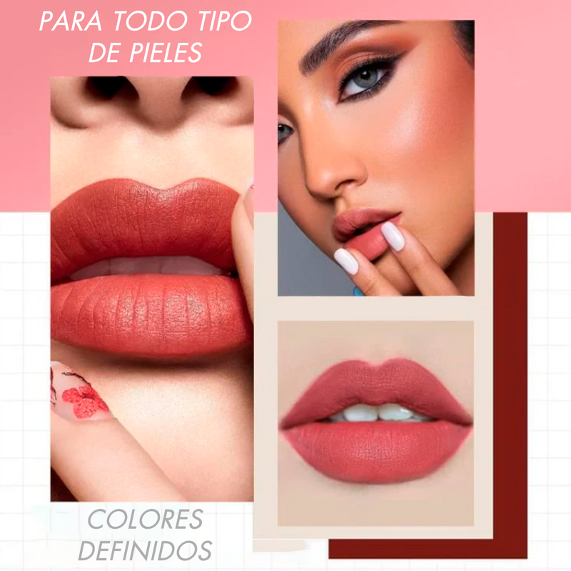 LAPIZ LABIAL MATE PREMIUM - SILKYMATE™