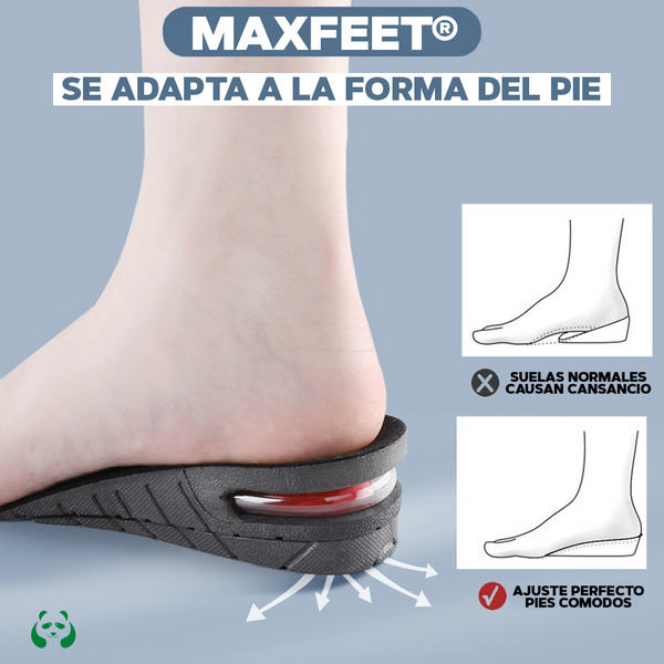 Plantillas para aumentar estatura - MaxFeet®