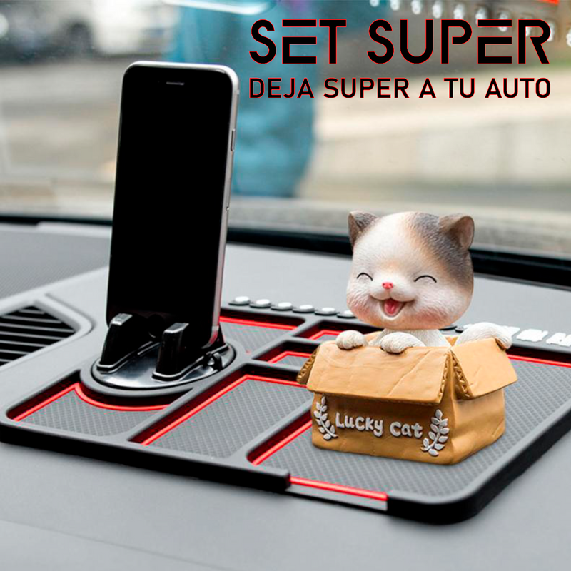 TAPIZ ADHESIVO PARA AUTOS - SET SUPER™