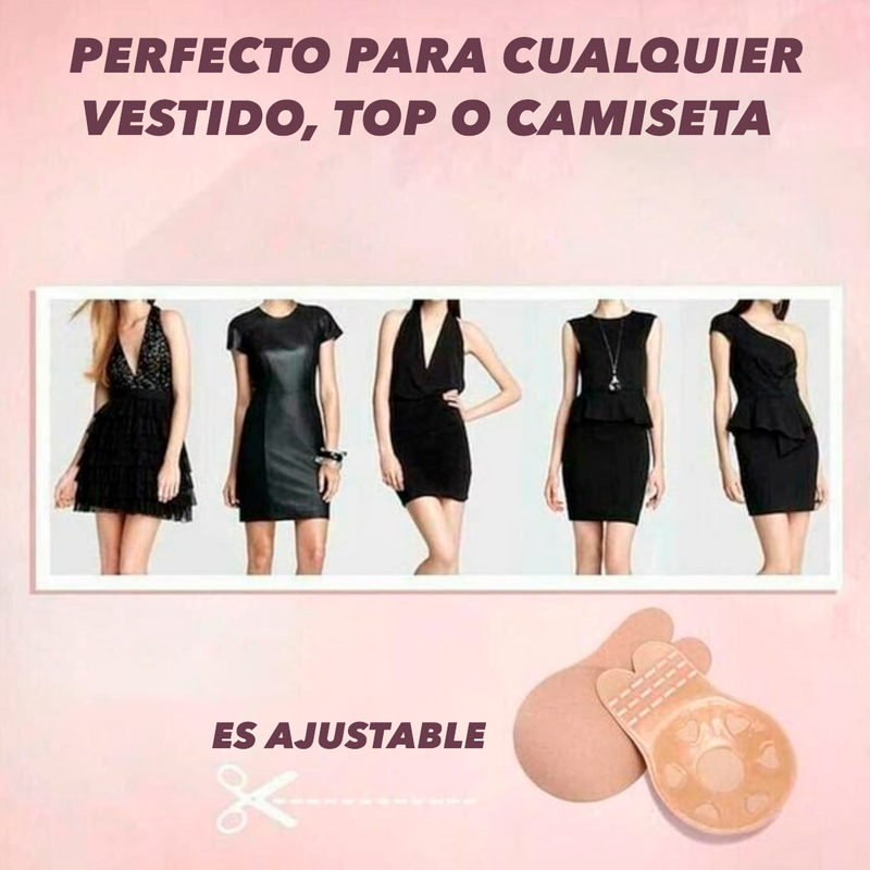 SUJETADOR PUSHUP INVISIBLE - CupidPads™