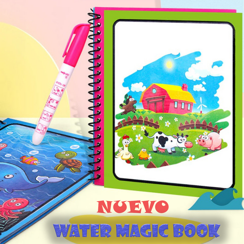 LIBRO MAGICO PARA NIÑOS - WATER MAGIC BOOK™