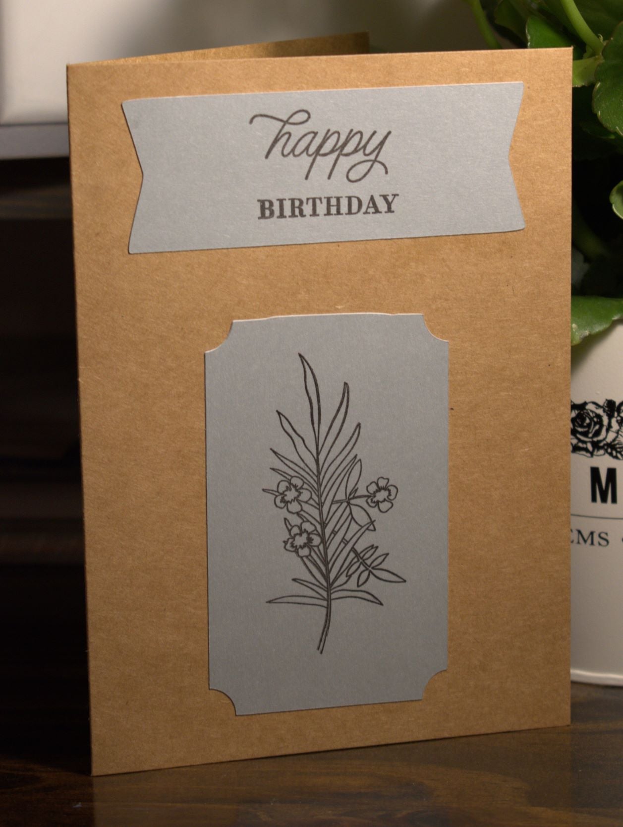 rustic birthday cards