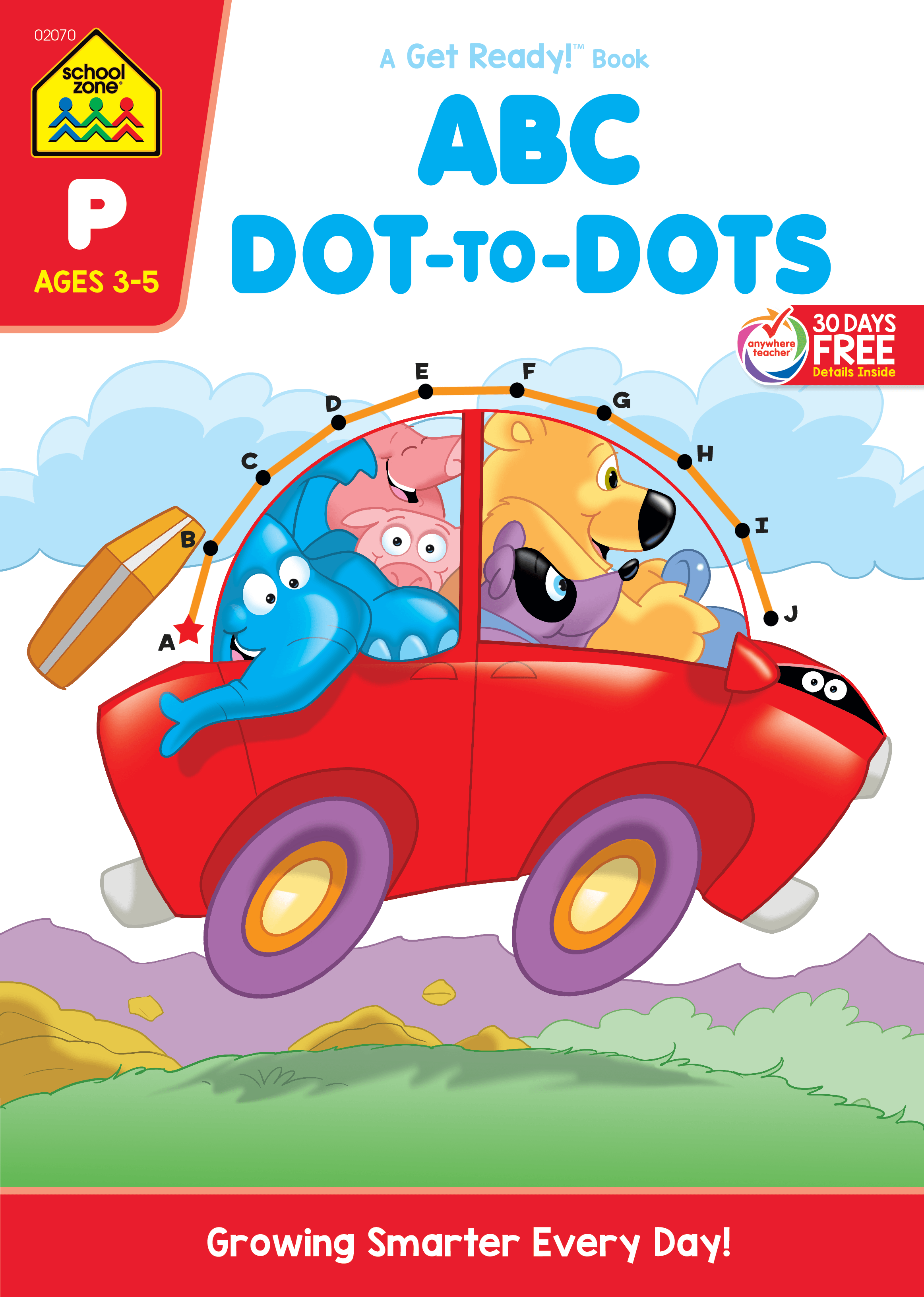 ABC Dot-to-Dots Preschool Workbook – School Zone Publishing Company