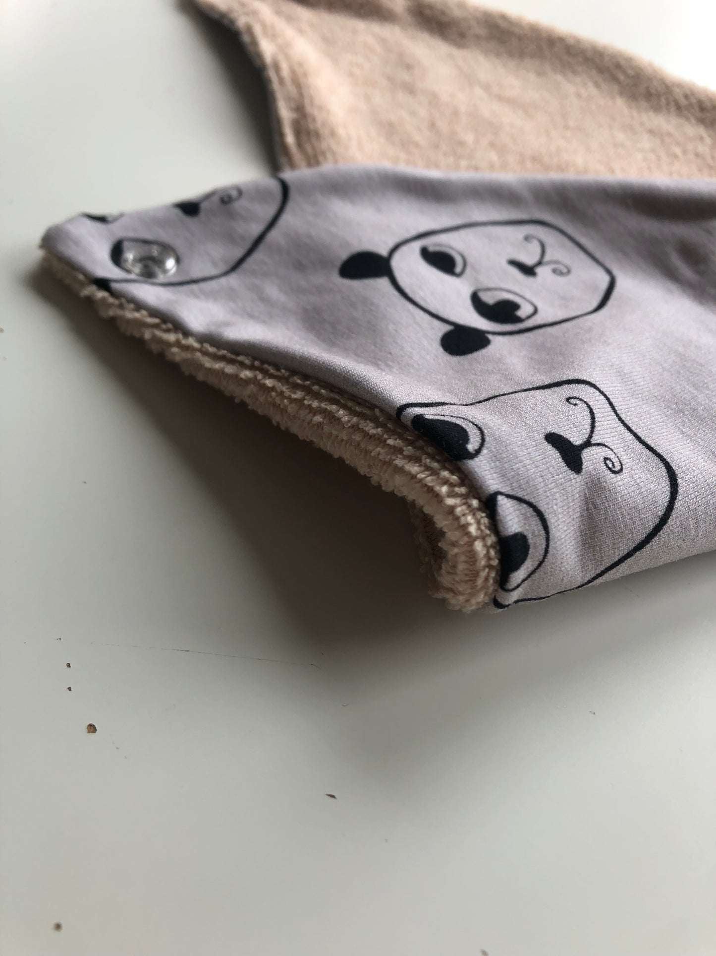 Organic Terry Backed Dribble Bib