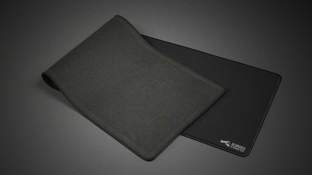 The base of a gaming mousepad