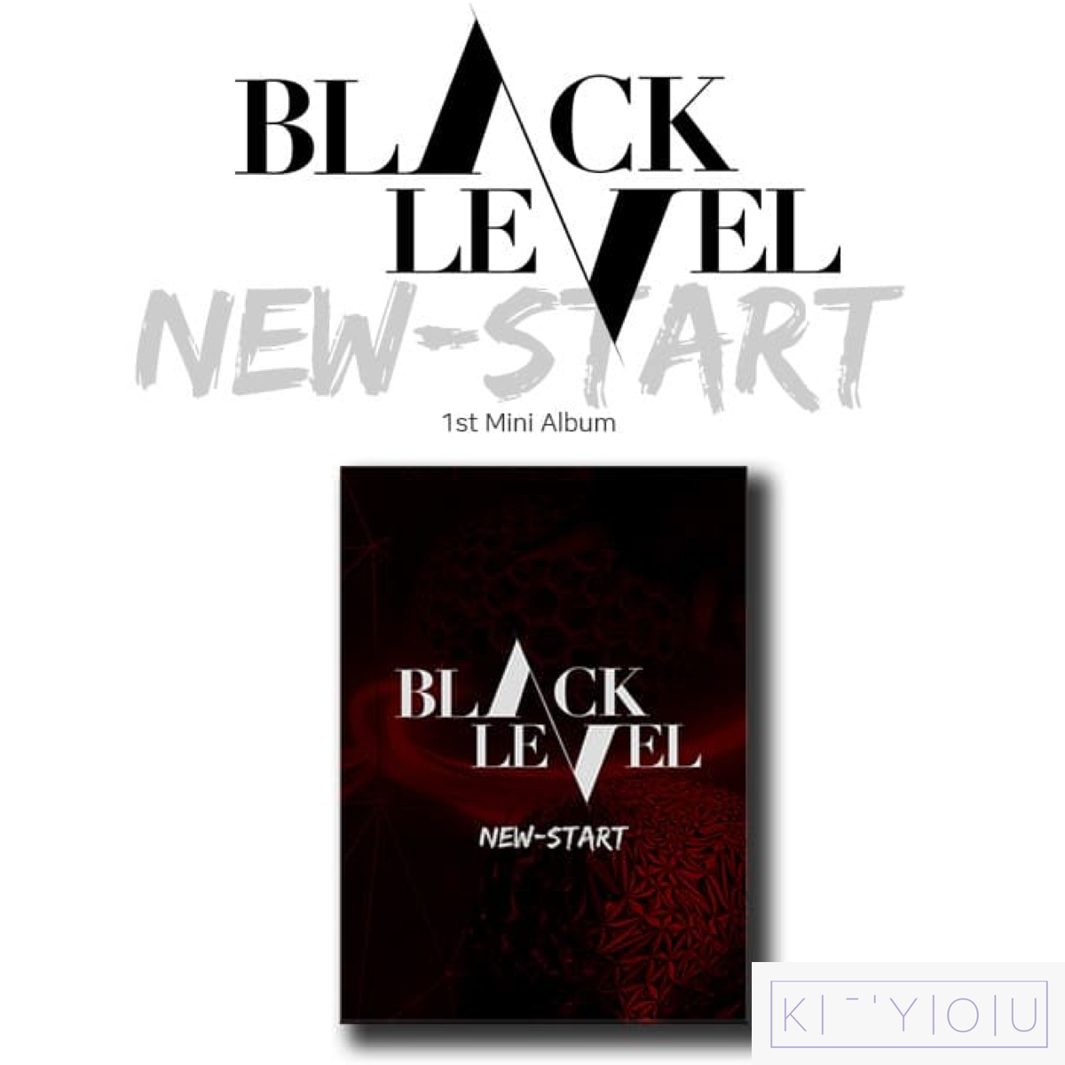 BLACKLEVEL　new　start　ユンジョンウ　CD　トレカ