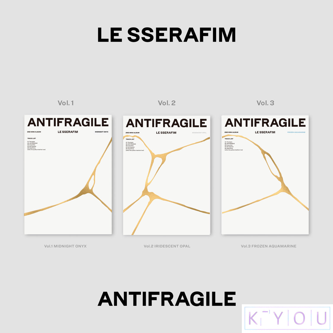 入荷中 LE SSERAFIM アルバム ANTIFRAGILE 5種セット