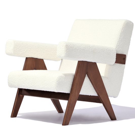 Pierre J Boucle Soft Lounge Chair - Your Bar Stools Canada