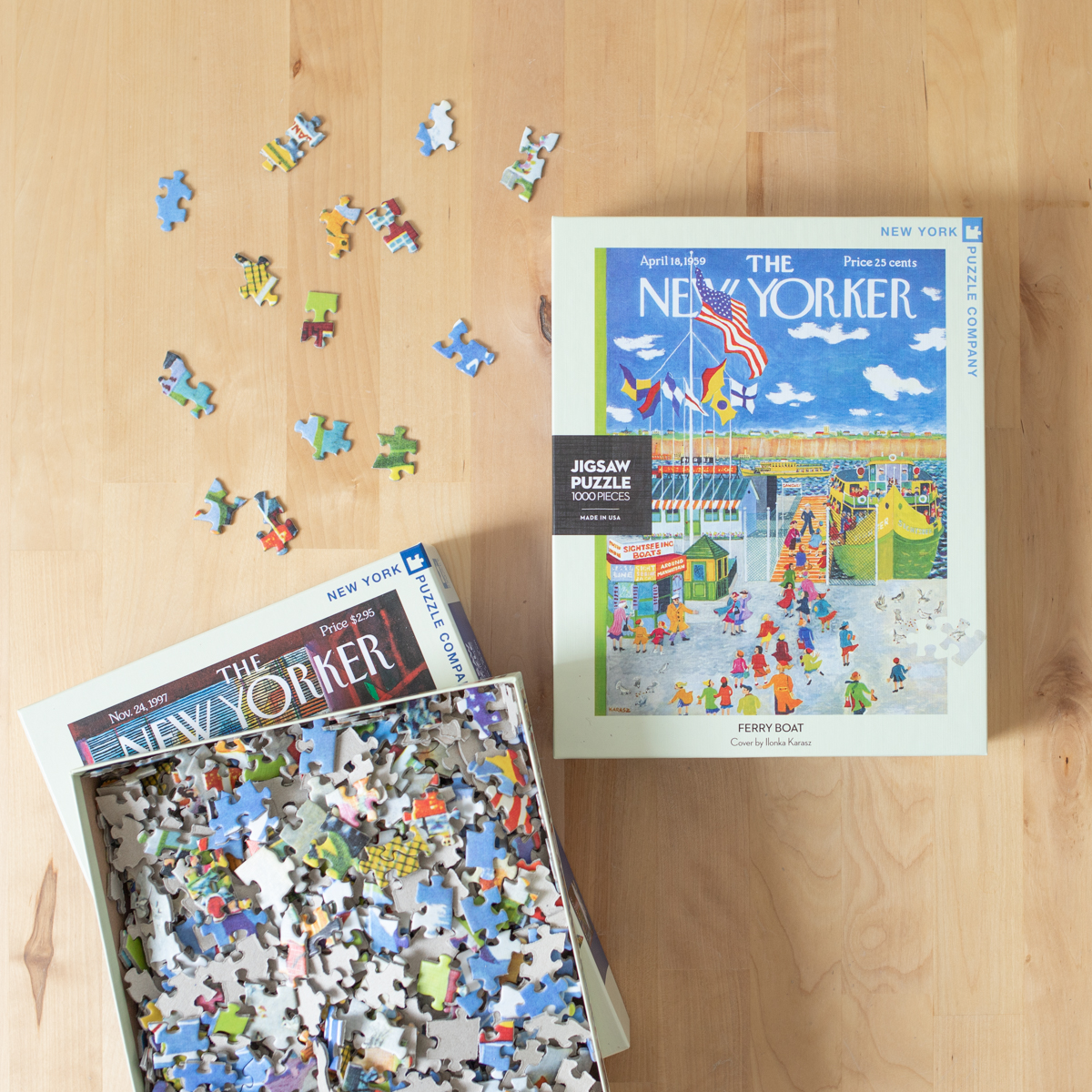 Puzzle 550 pièces à capuche Merganser par Majestic Puzzle Company Nouveau 