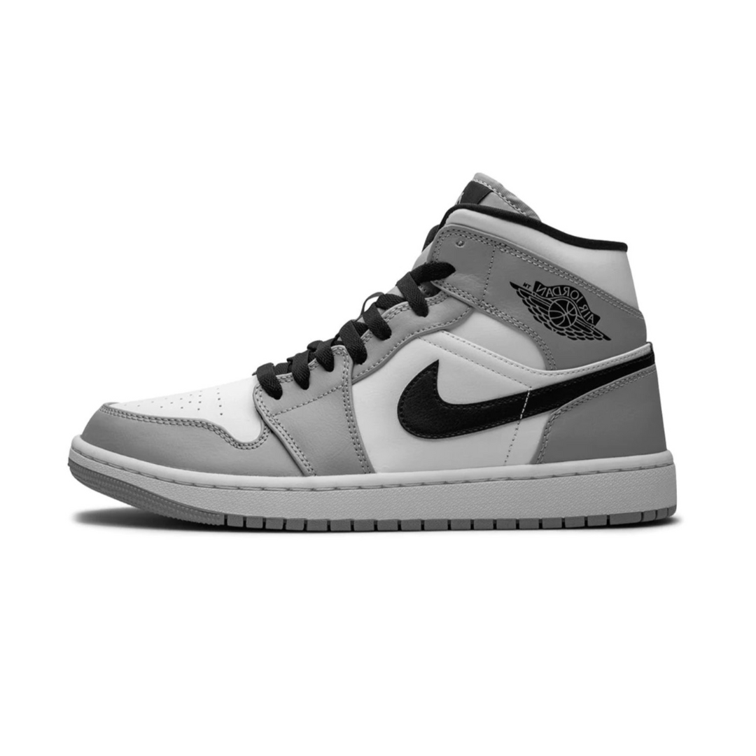 air jordan one mid light smoke grey