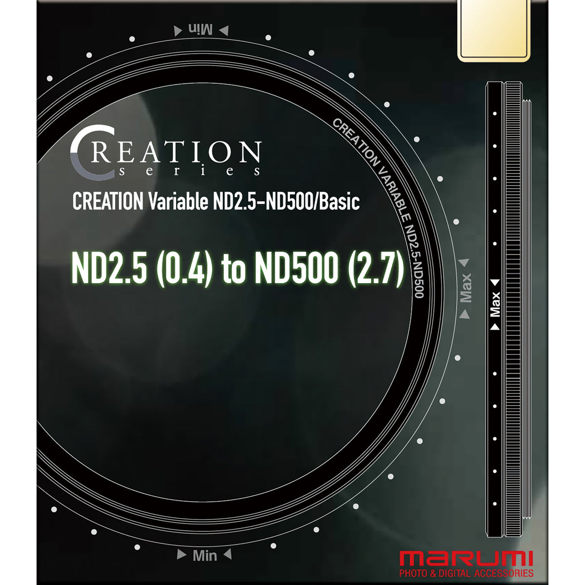 CREATION VARIABLE ND2.5-ND500 有名ブランド 6993円引き www