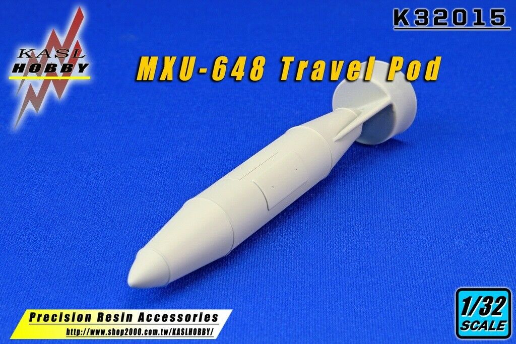 KASL Hobby 1/32 MXU-648 Travel Pod 2 set resin upgrade 