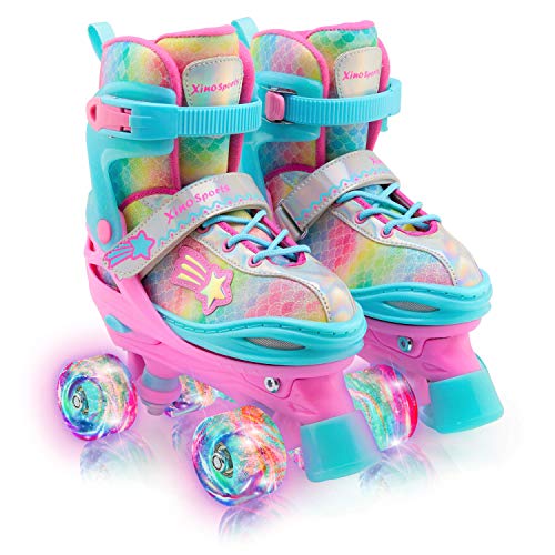 kids Lenexa Pixie Unicorn Kids Roller Skates Girls Quad Roller Skate Size J10 