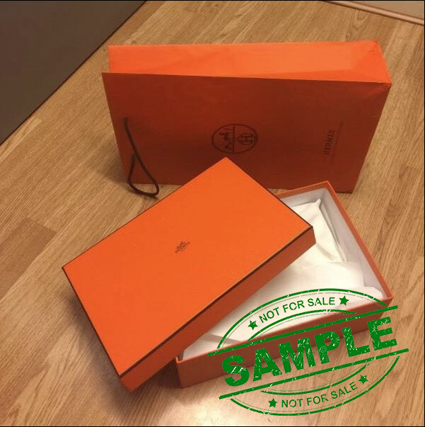 hermes shoes box