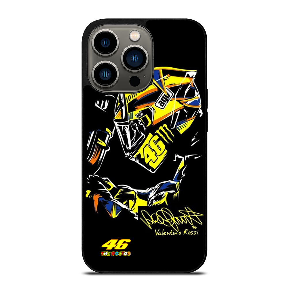 VALENTINO ROSSI DOCTOR 46 iPhone 13 Pro Cover Caseflame