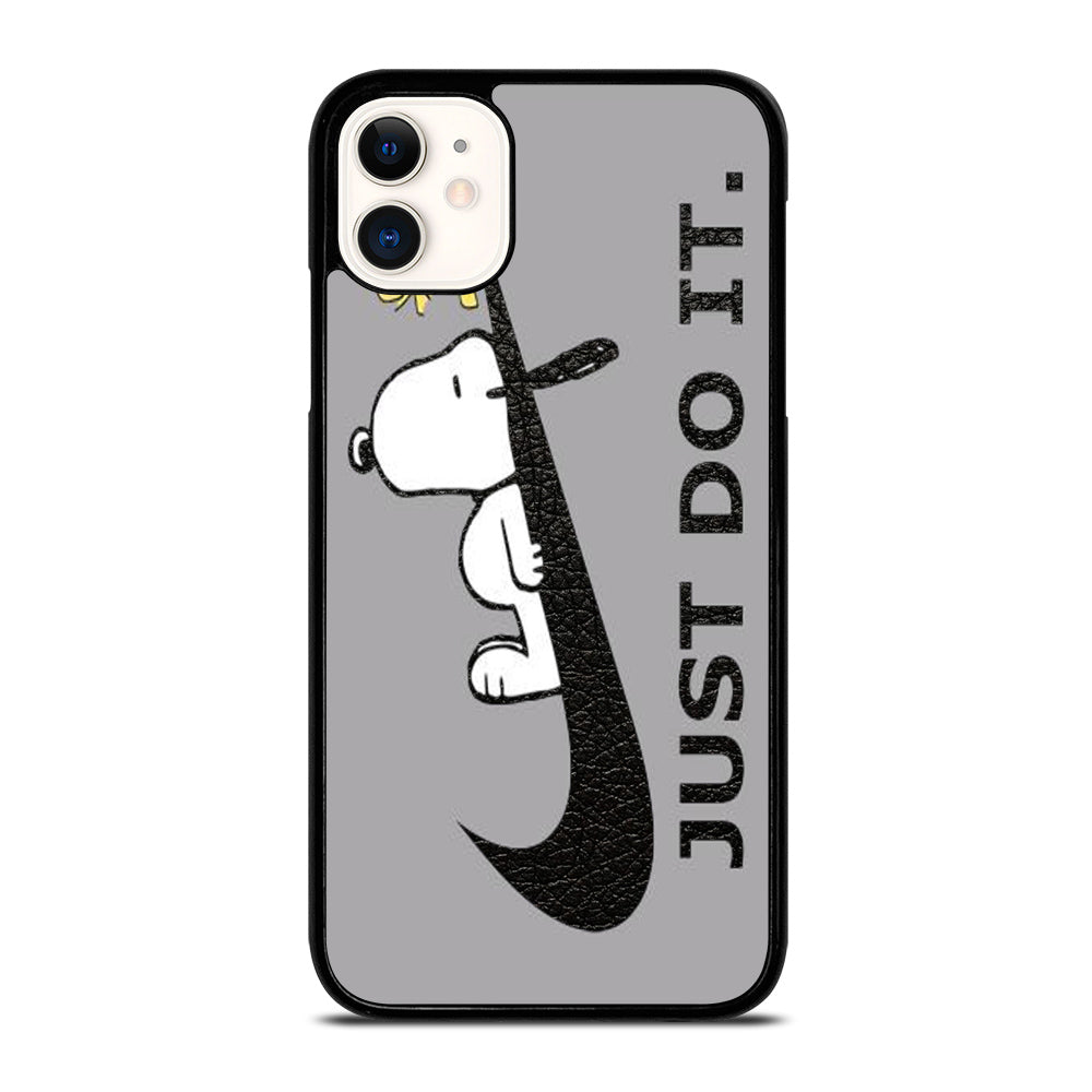 SNOOPY X NIKE LOGO JUST iPhone 11 Case Cover – Caseflame