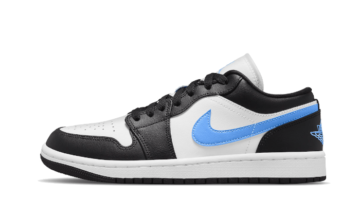 Air Jordan 1 Low Black University Blue 