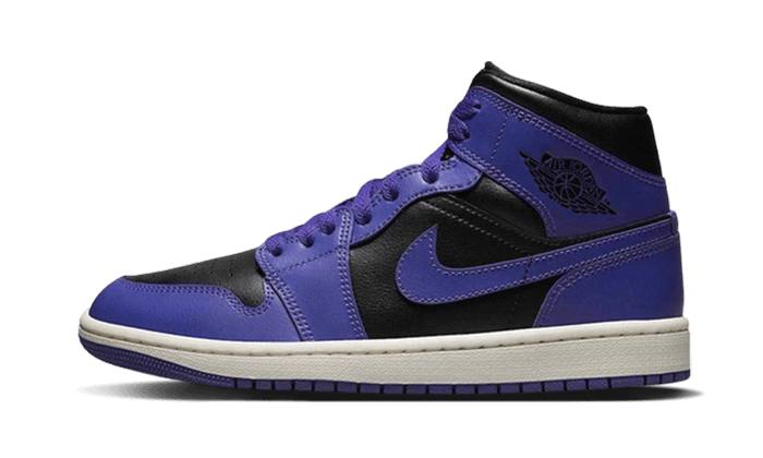 jordan 1 mid black dark concord