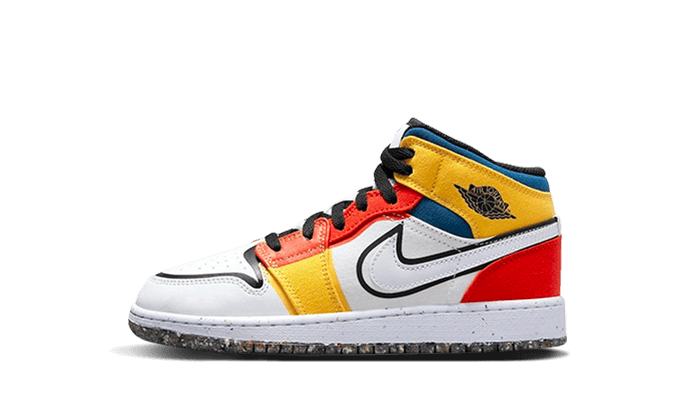 air jordan 1 mid se multi color