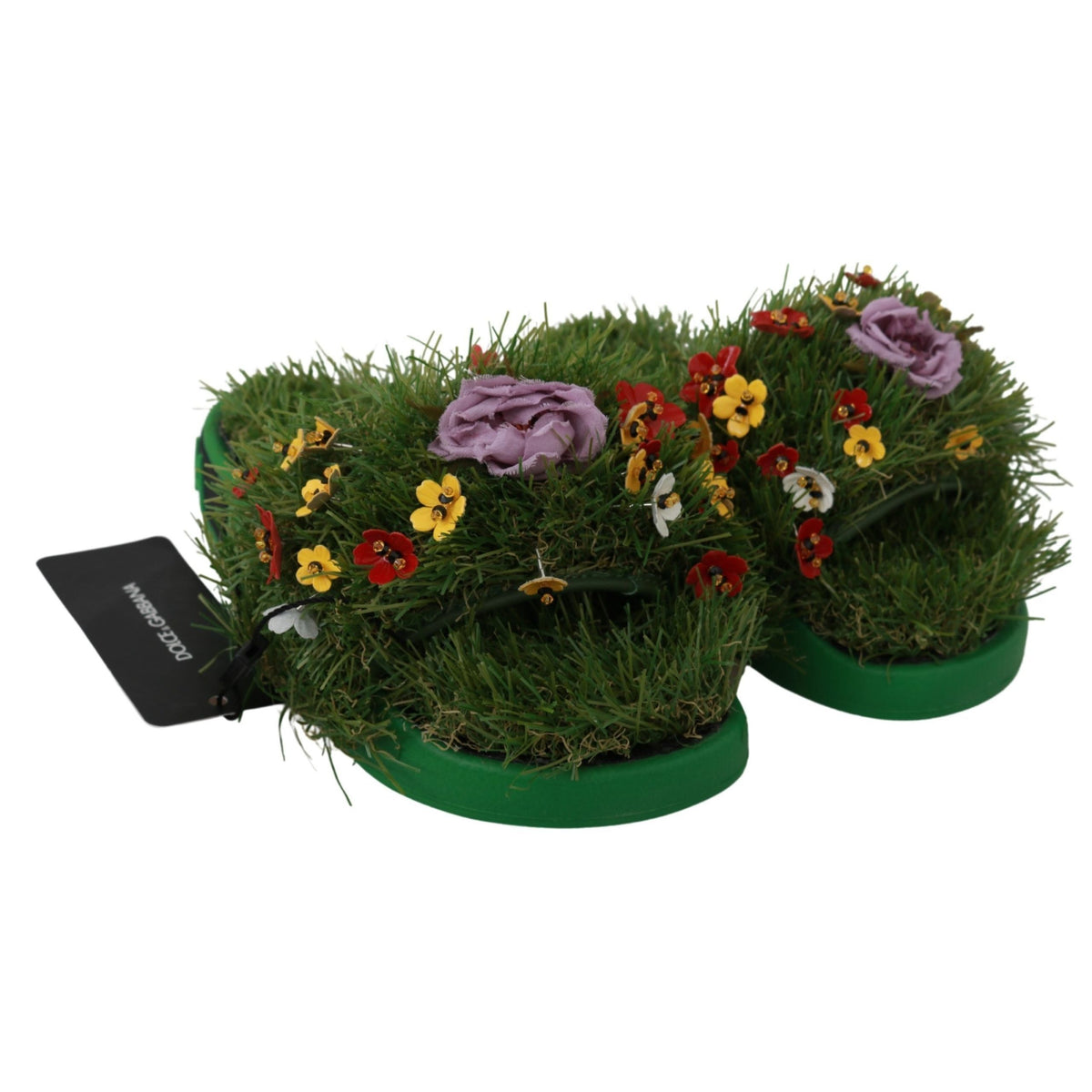 dolce and gabbana grass sandals