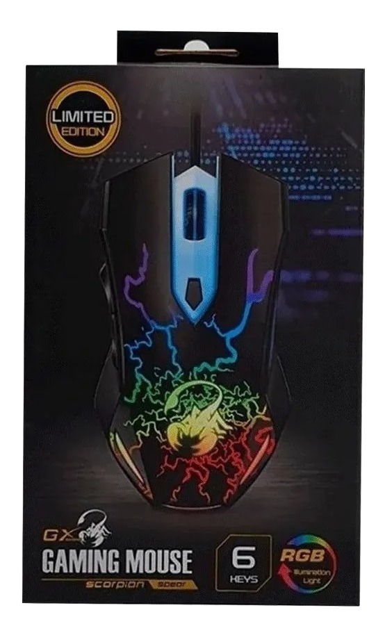 gx gaming mouse scorpion spear