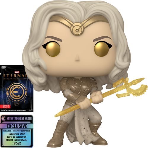 Eternals Thena Pop! Vinyl Figure with Collectible Card - EE Exclusive