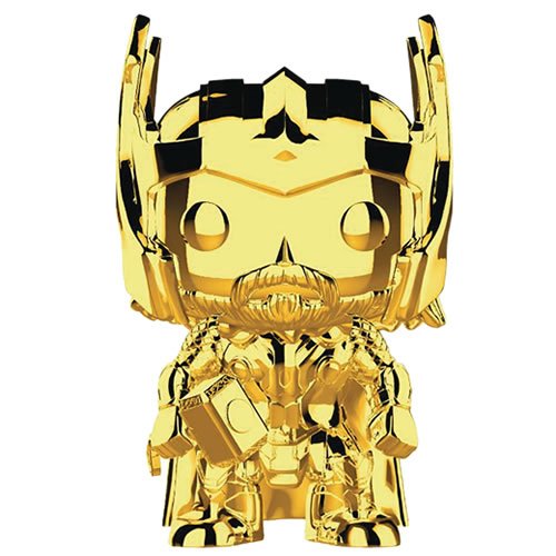 all gold marvel pops