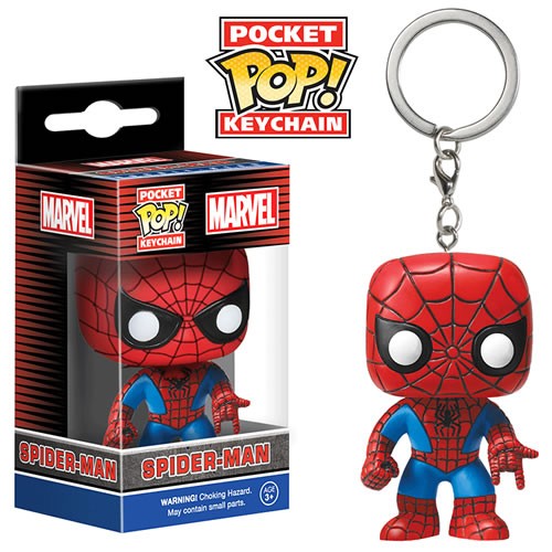 funko spider man keychain