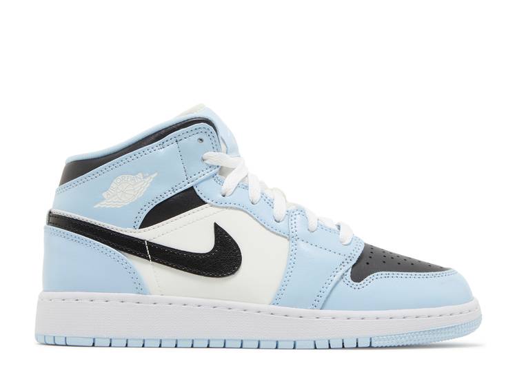 air jordan light blue and black