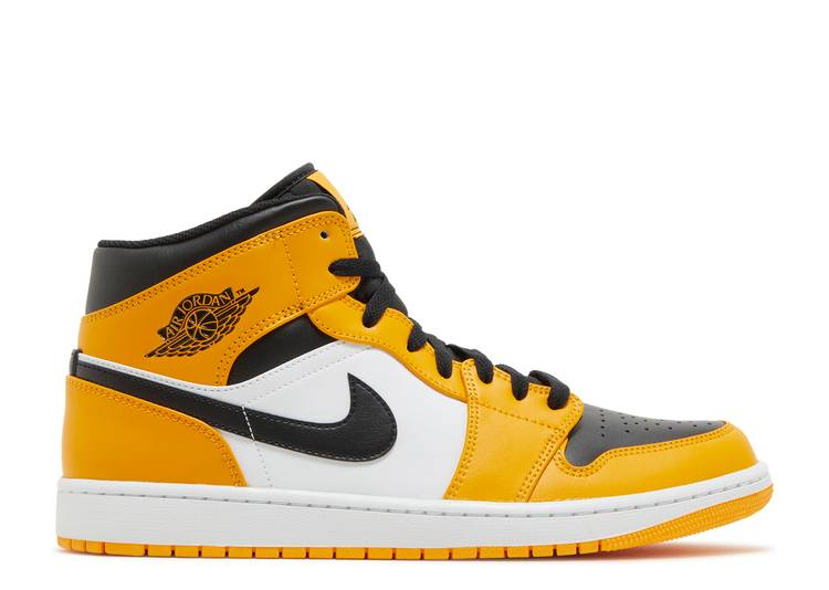 custom yellow jordans