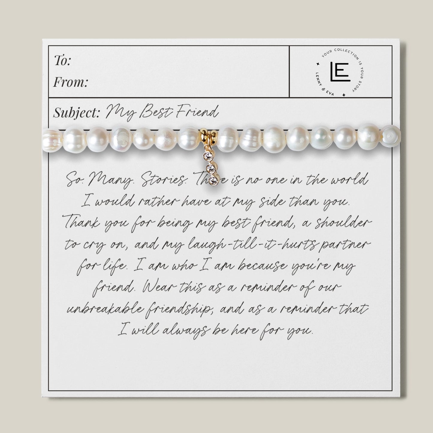 For Her Bracelet | Best Friend