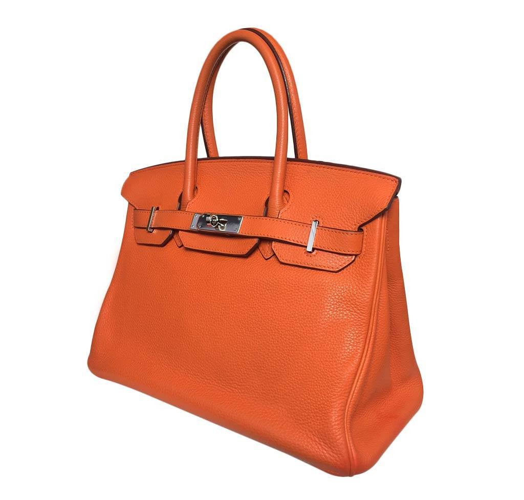 birkin 30 orange