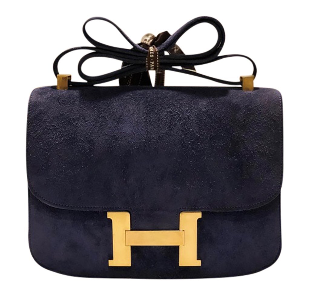 hermes suede constance