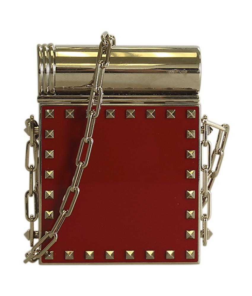 valentino minaudiere compact crossbody clutch