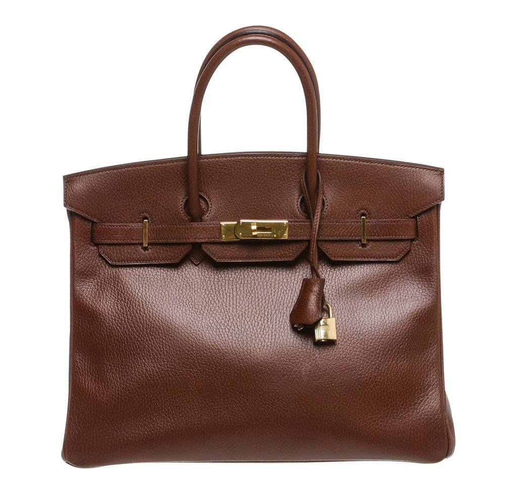 hermes birkin 35 brown