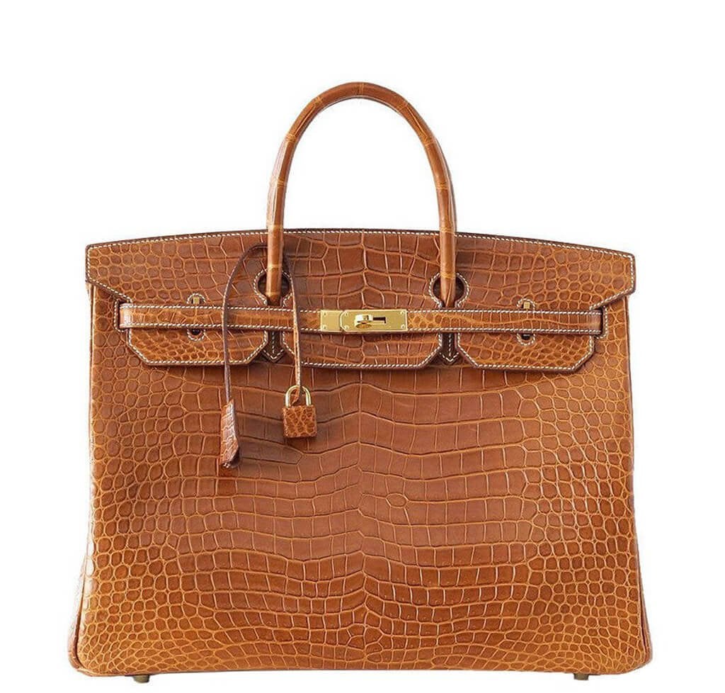 hermes birkin porosus crocodile