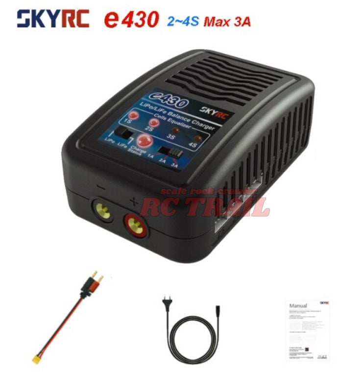 SKY RC e430 オートカット機能付き バランス 急速充電器 (2〜4セル用