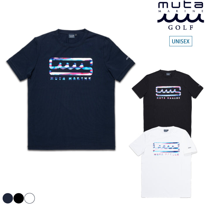 muta MARINE GOLF ムータマリンゴルフ メンズ レディース BOX LOGO FILM Tシャツ【全3色】 MMAX-434266