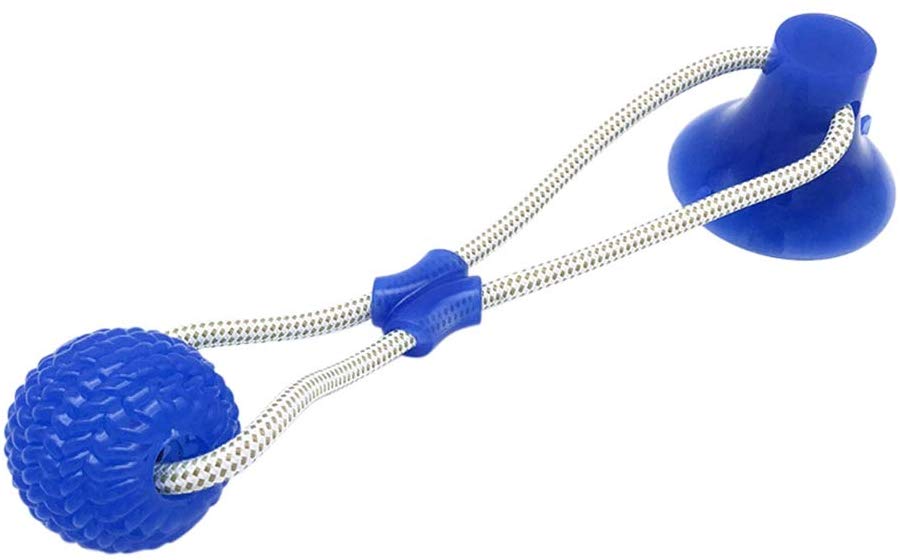 Suction Cup Interactive fun dog toy with ball