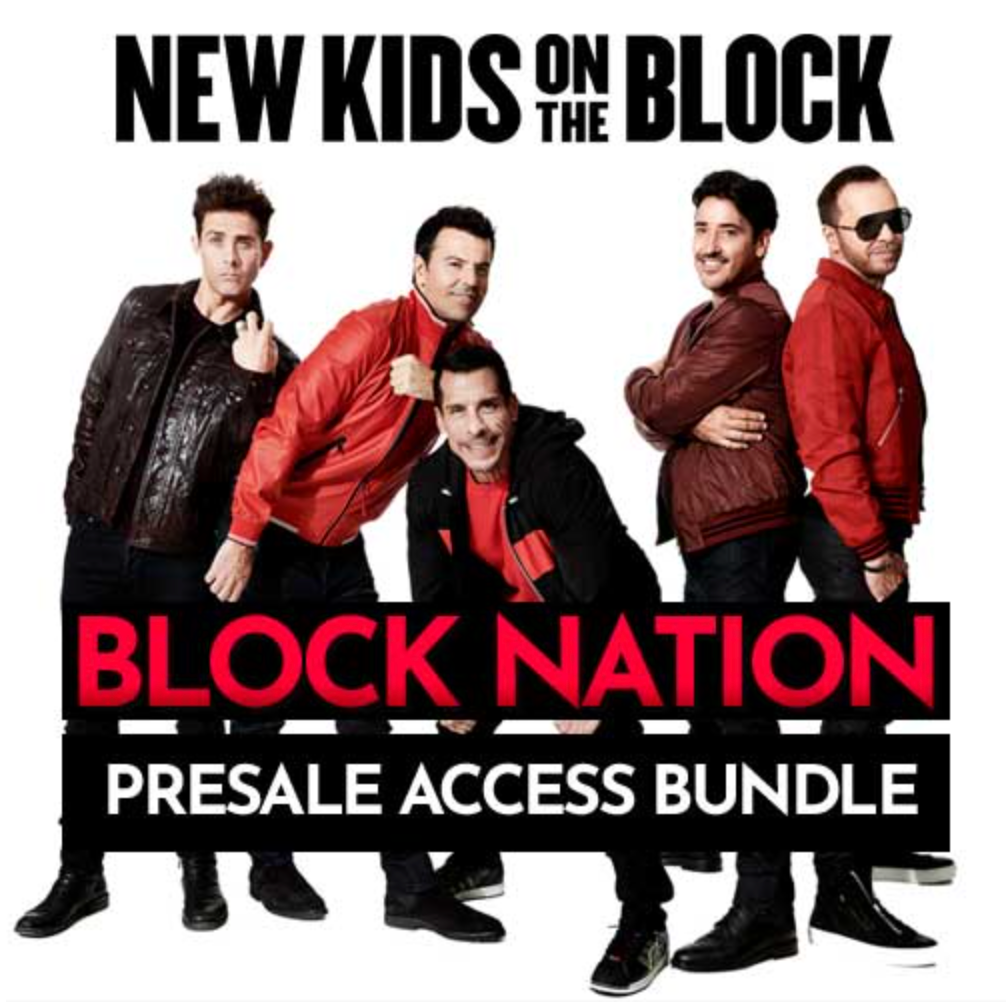 Block Nation Presale Access Bundle NKOTB Shop