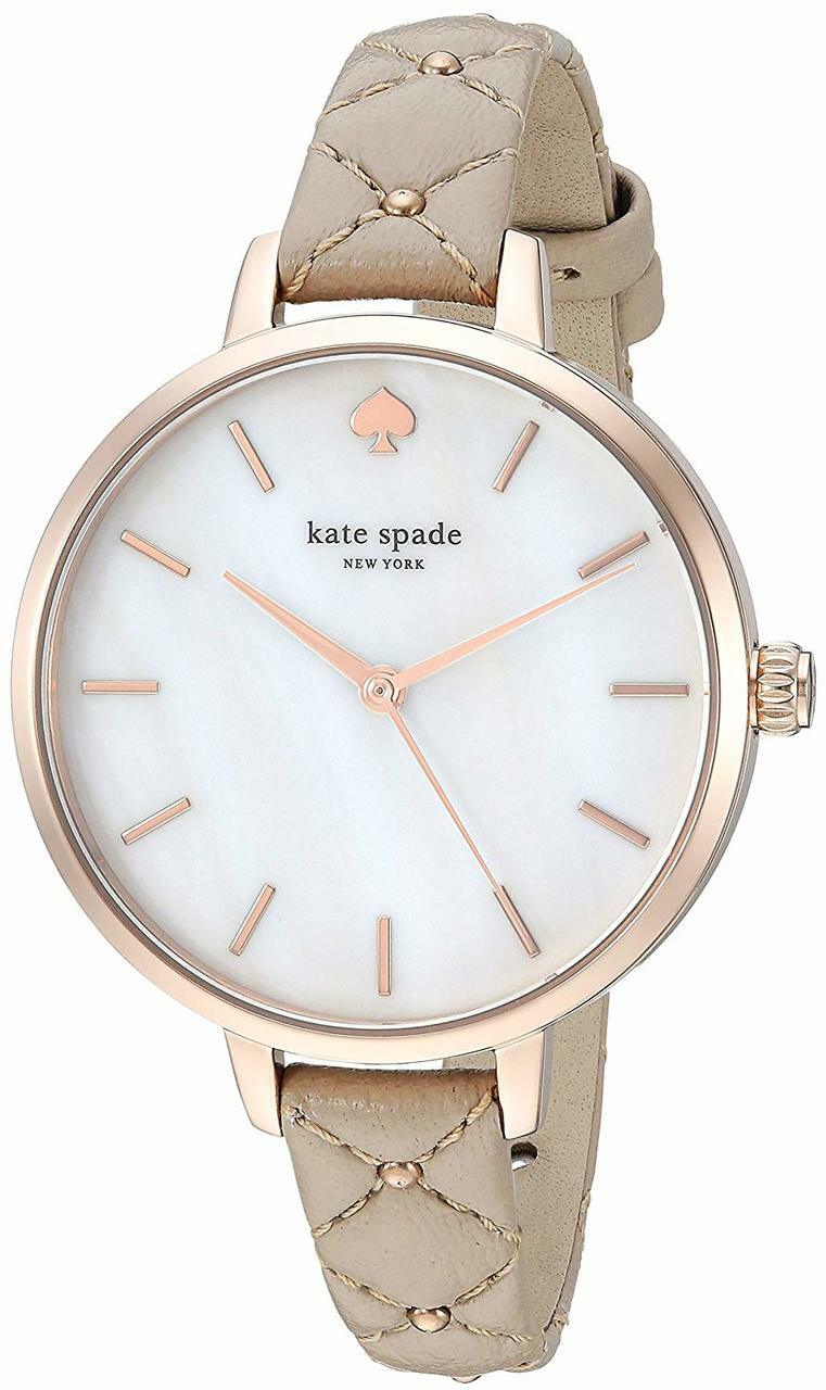 Kate Spade Watches Metro Three-Hand Gray Leather Watch – Watch Direct  Australia