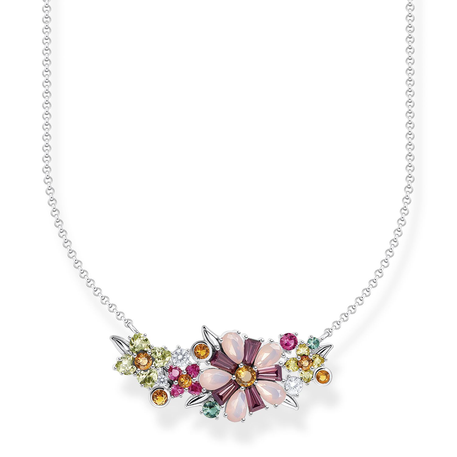 thomas sabo flower necklace