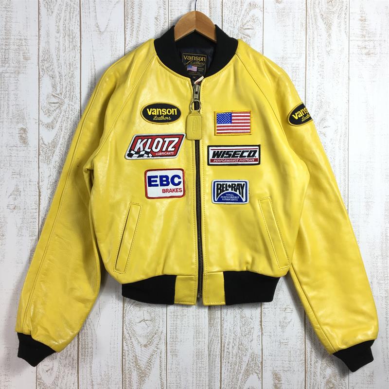 MEN's 38】 バンソン Vanson TJV ジャケット TJV Jacket シングル