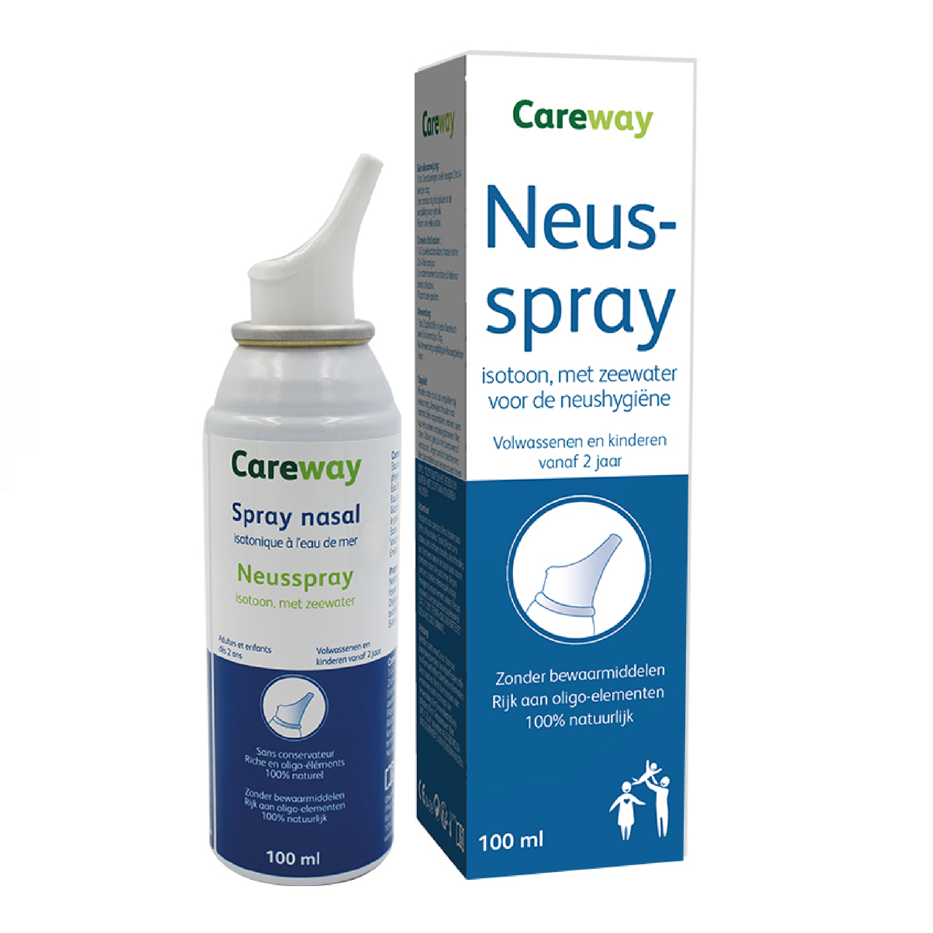 Careway Nasal Isoton. Volw Neusspray | Lloydspharma Apotheek – LloydsPharma