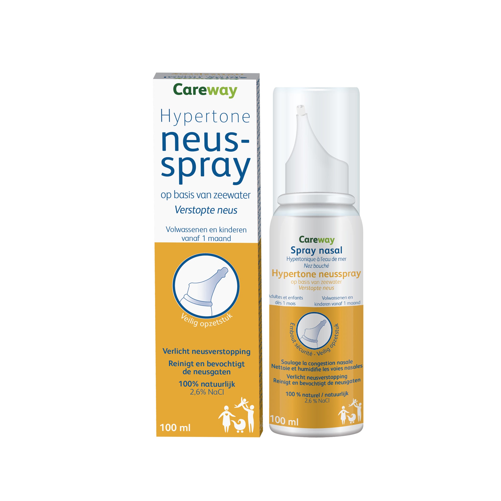 Careway Nasal Hypertonische Neusspray | Lloydspharma Apotheek – LloydsPharma