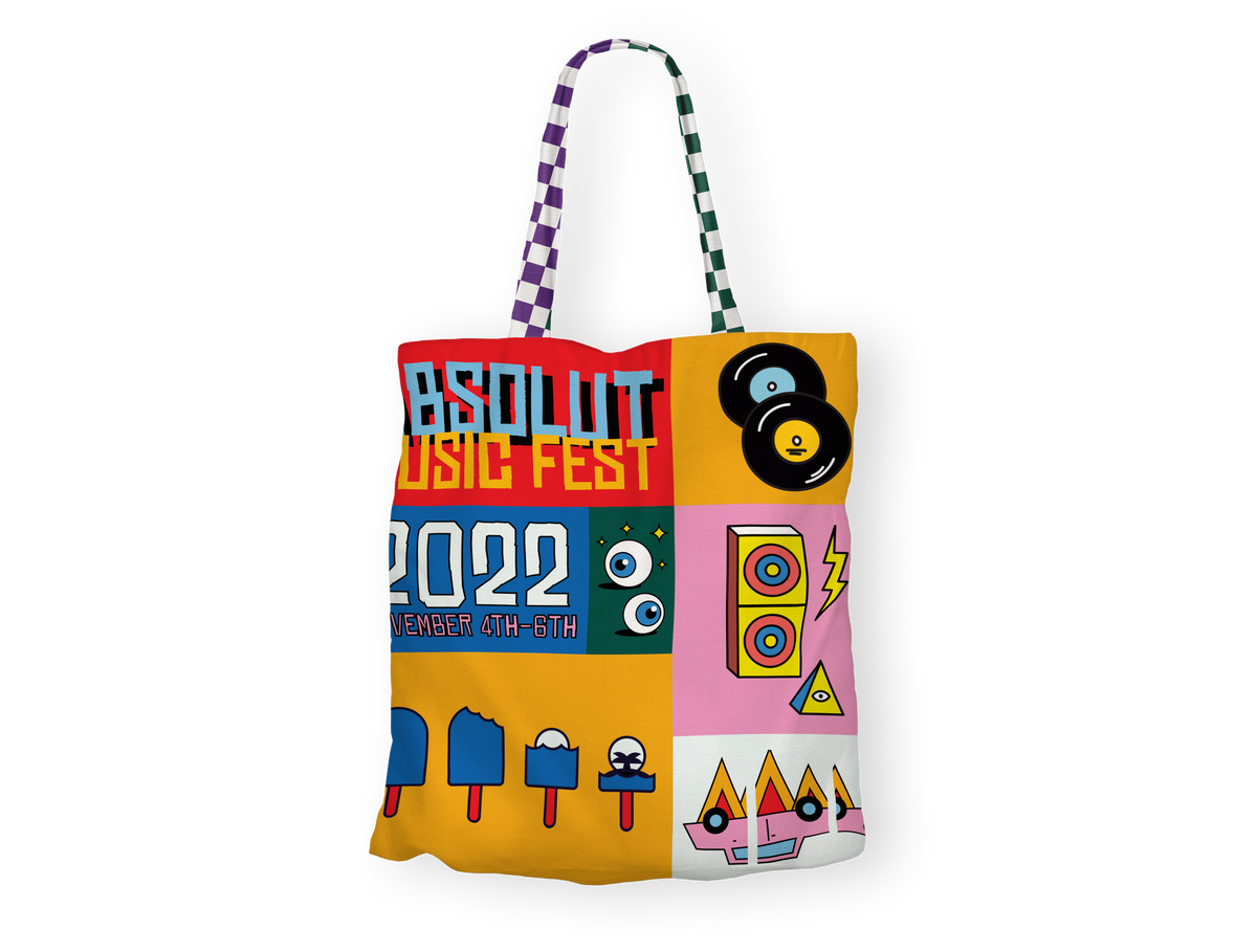 Betydelig Luksus Tryk ned Absolut Music Fest 2022 Official Tote Bag – The Merchist by Nuffnang