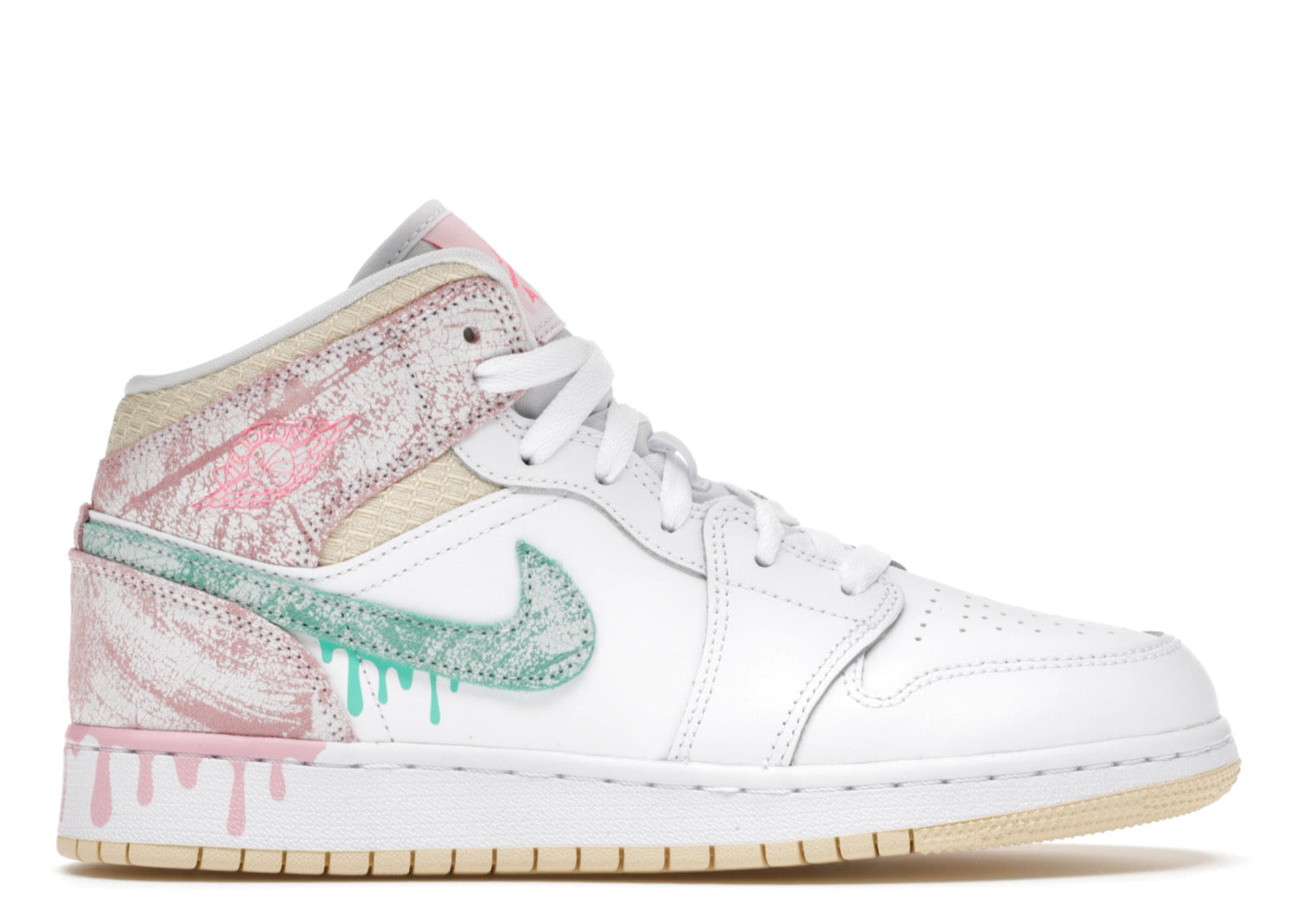 air jordan 1 mid se paint drip